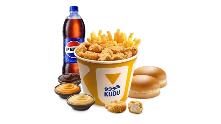 سطل تشكن بايتس كومبو