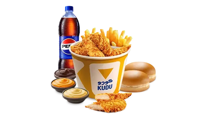 سطل ستريبس دجاج كومبو